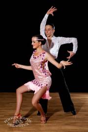 Couple danse latine