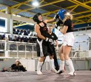 Combat de boxe féminine