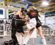 Combat de boxe féminine