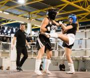 Combat de boxe féminine